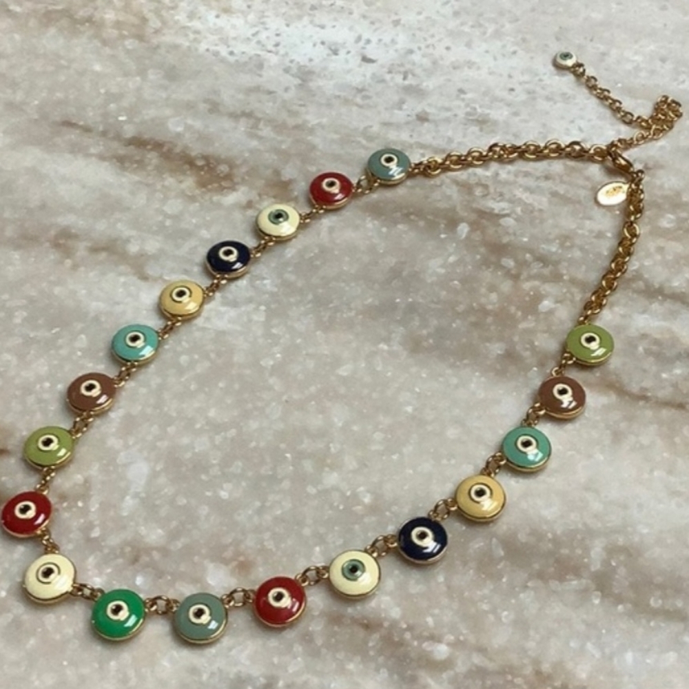 😍Joan Rivers Evil Eye Necklace😍NWOT